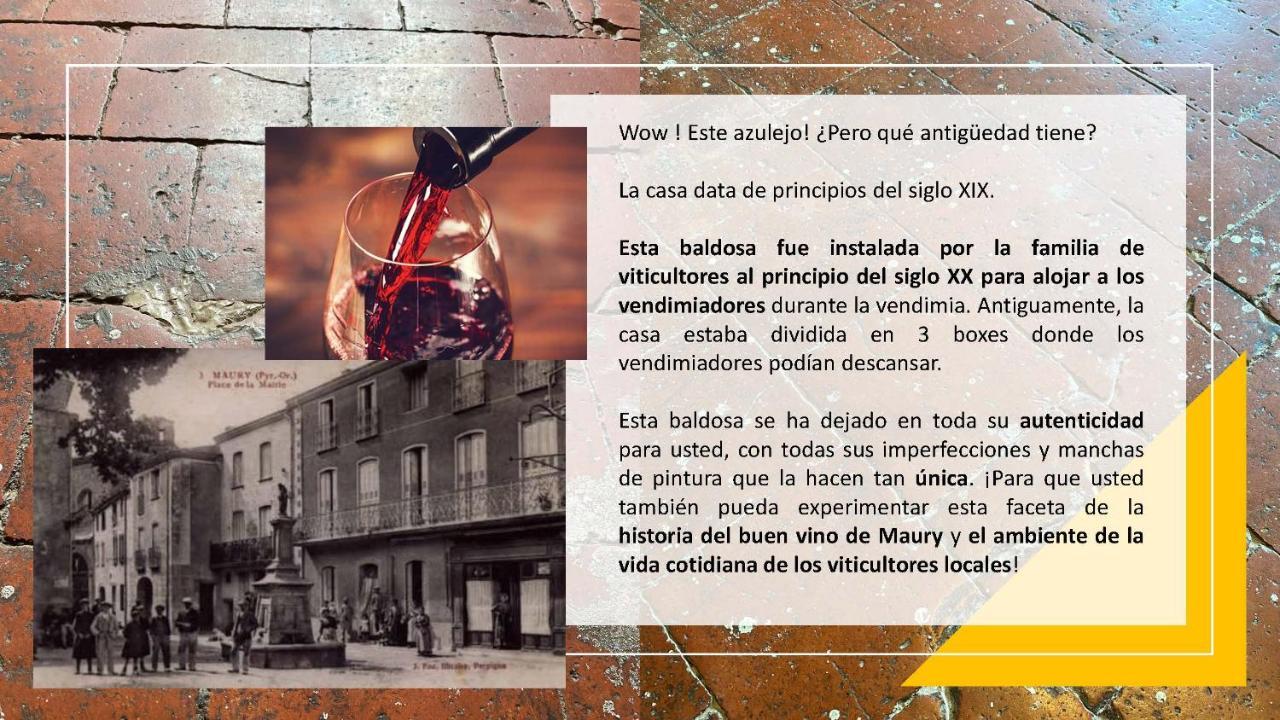 Apartmán La Tomette - Le Charme De L'Authentique Maury Exteriér fotografie