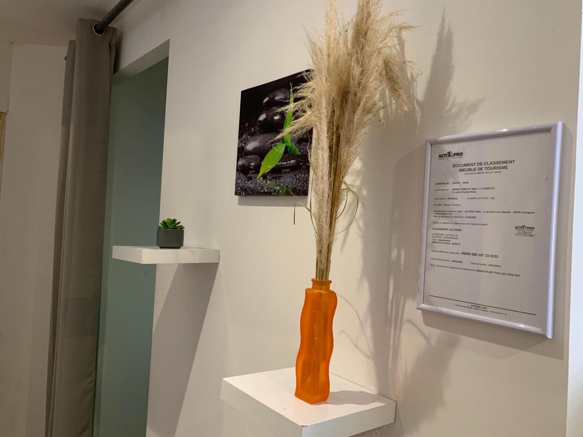 Apartmán La Tomette - Le Charme De L'Authentique Maury Exteriér fotografie
